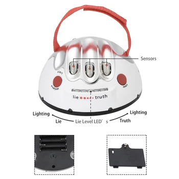

Polygraph Shocking Liar Micro Electric Shock Lie Detector Truth Game Toy