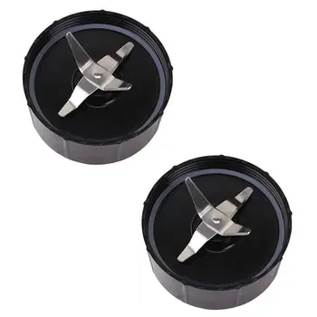 

Pack of 2, Cross Blade Replacement Part Compatible With Original Magic 250 W Blender Food Processor, Juicer and Mixer (Model MB1