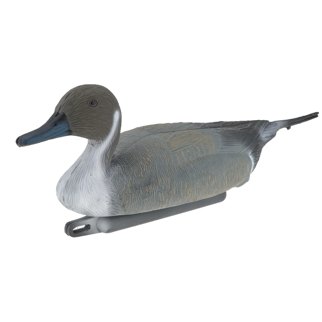 Lightweight Hollow Body Floating Duck Decoy Duck Hunting Decoys Hunting Bait Lifelike Pintail Garden Yard Scarer Lawn Ornaments