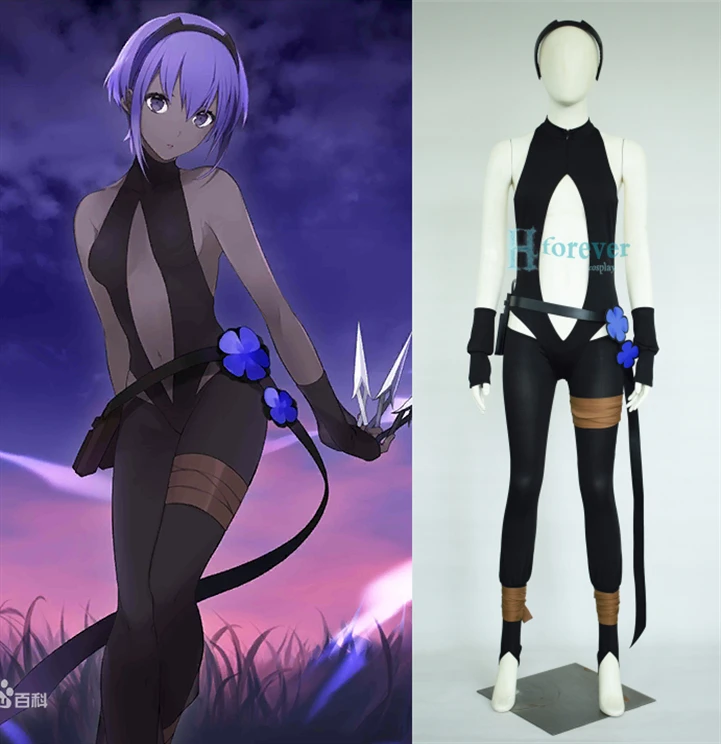 Anime Fate Grand Order Hassan Of Serenity Assassin Battle Suit Uniform Cosplay Costume Halloween Outfit For Women Any Size New Cosplay Costumes Aliexpress