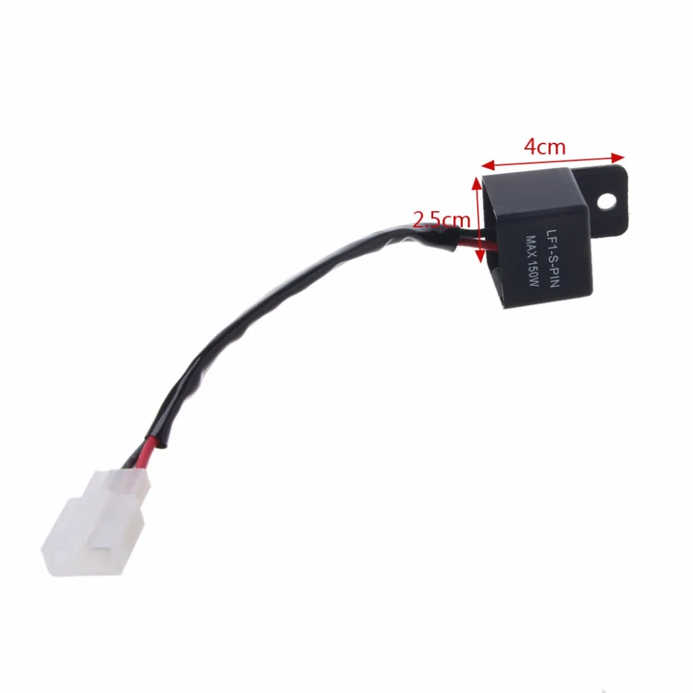 2 Pin электронный мотоциклетный светодиодный мигалка реле сигнала поворота Hyper Flash для Honda Для Kawasaki для Suzuki высокое качество