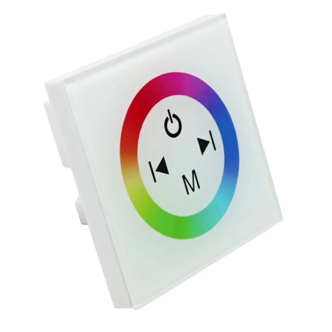 

Manufacturers Direct Selling White 86 Breadboard Touch RGB Controller Touch Panel RGB Light Bar Colorful LED Controller