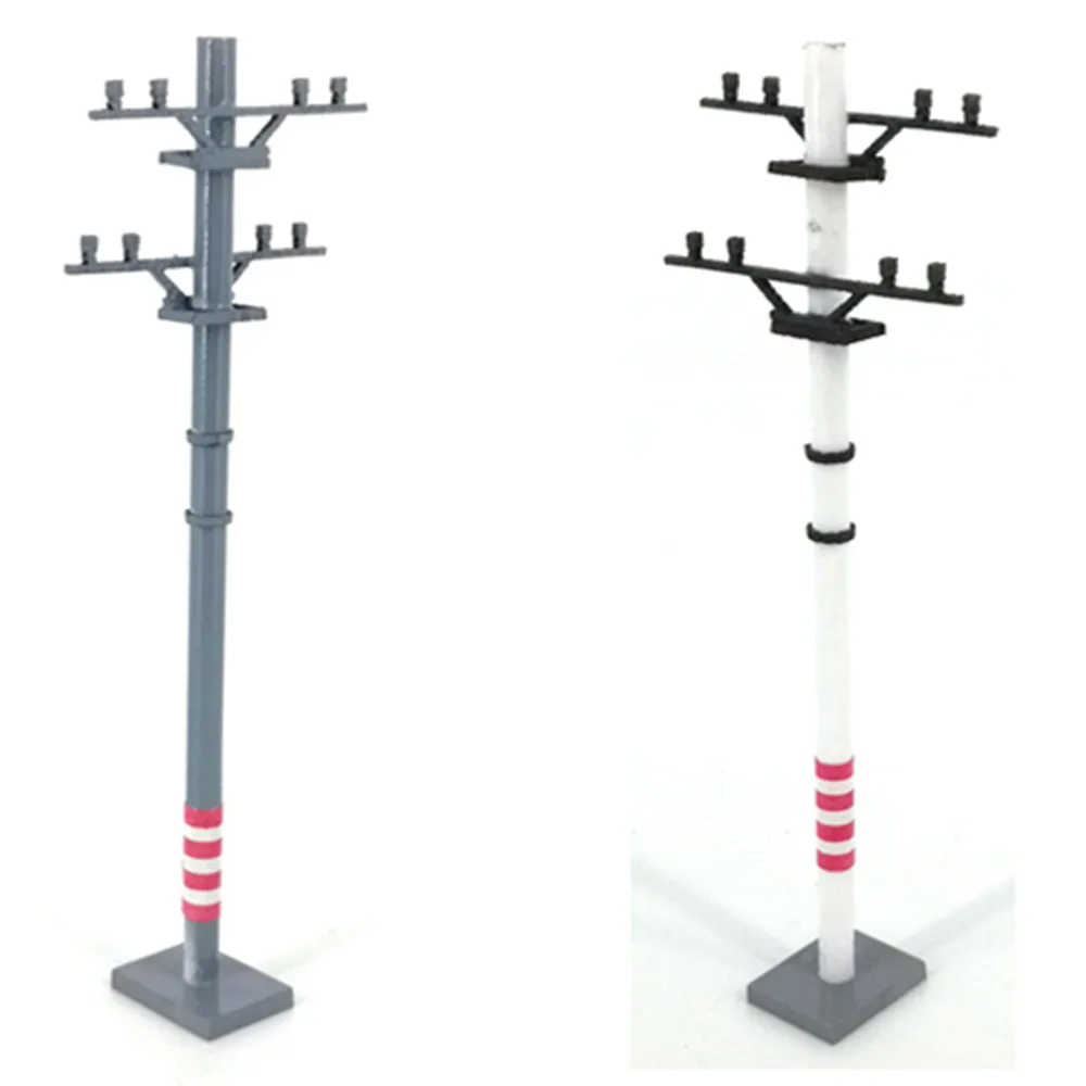 8-pack HO Scale Railroad Pole Transformer Models for sale online 