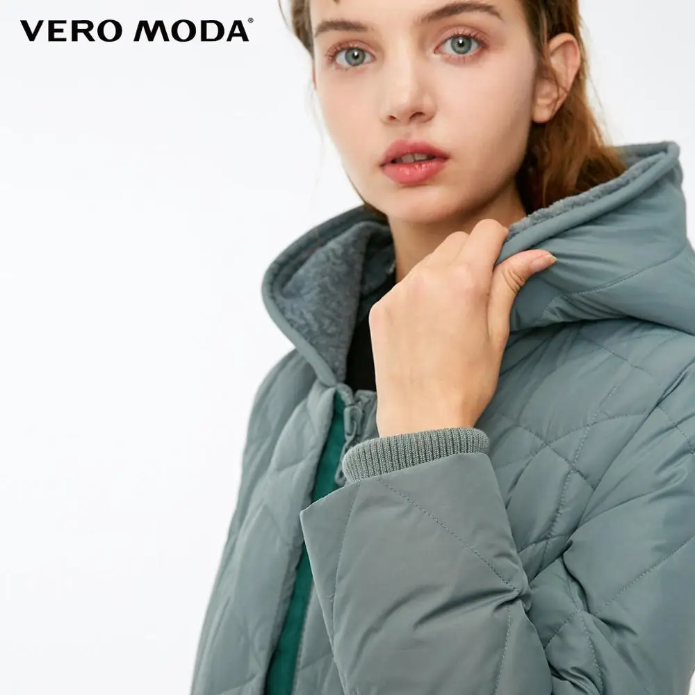 Vero Moda женская меховая с капюшоном рукава съемный длинный пуховик парка пальто | 318312510