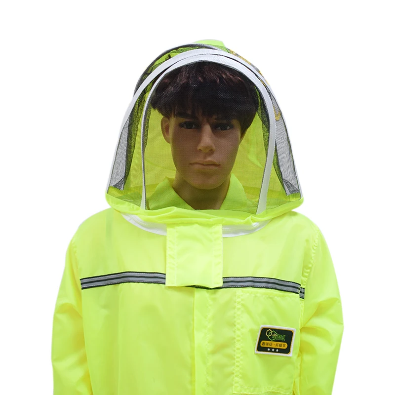 Professional Protective Beekeeper Suit with Self Supporting Veil Clothing Anti Bee Beekeeping