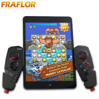 

PG 9055 Red Spider Wireless Bluetooth 3.0 Telescopic Gamepad Controller Joystick with Stretch Bracket for iOS Android TV Box