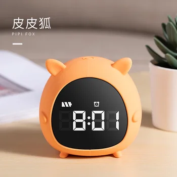 

Cartoon Electronic Alarm Clock Big Numbers Cute Students Creative Children Alarm Clock Radio Table Electronic Gadgets CC50NZ