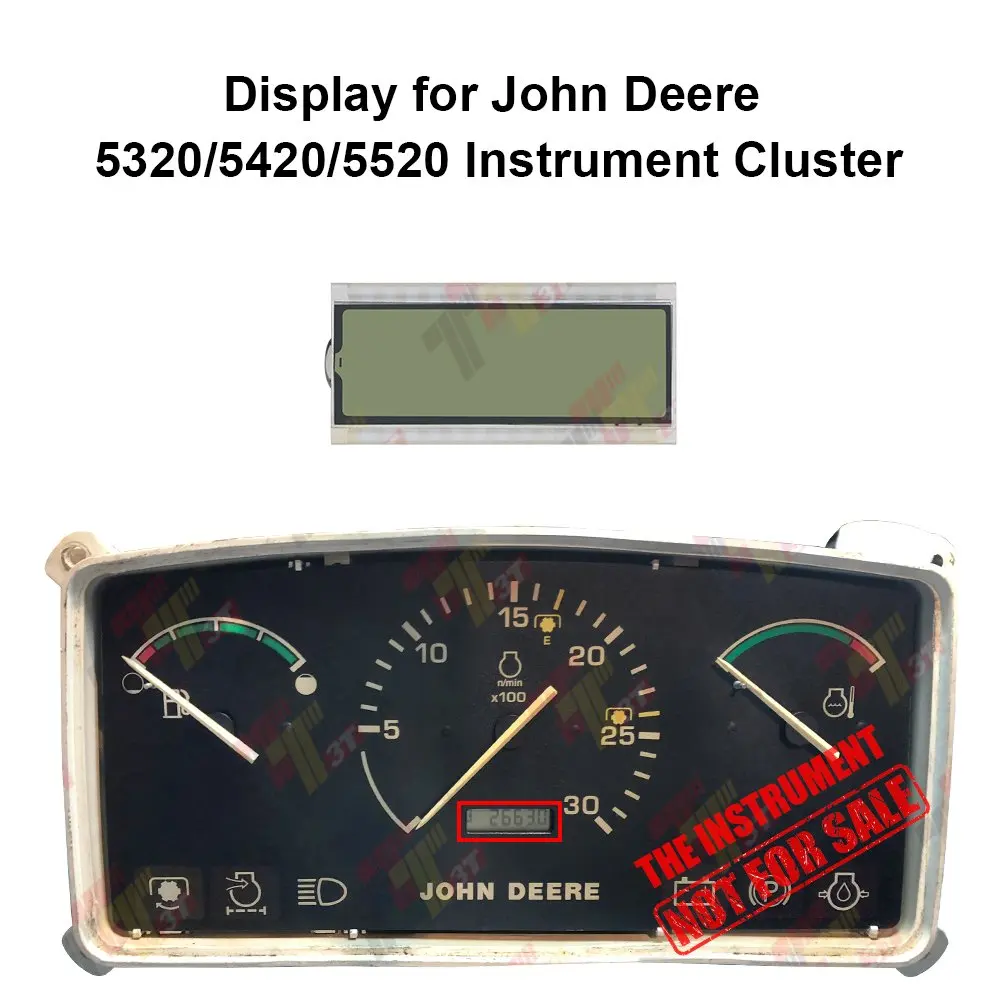 For John Deere 5320 5420 5520 Dashboard Instrument Cluster Lcd Display Screen Pixel Repair