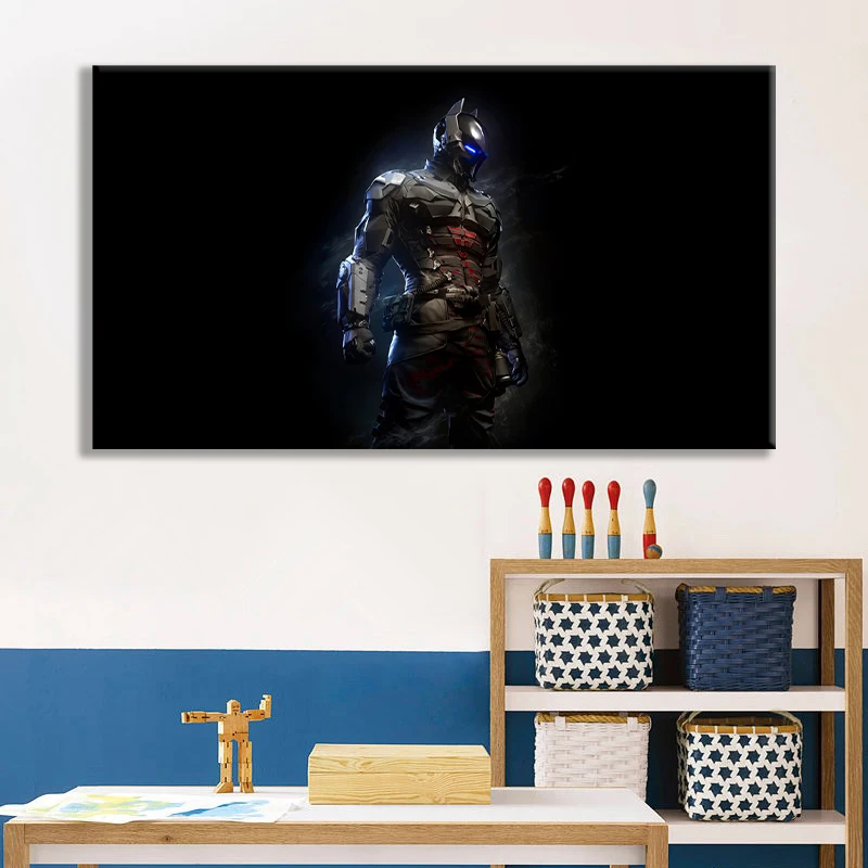 Печать искусства DC comics Лига Справедливости Аркхэм рыцарь Бэтмен печать чудо