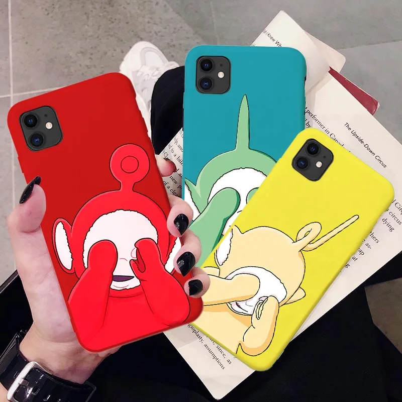 Силиконовый чехол-накладка для iPhone 11 12 Pro Max XS MAX XR X 7 8 6s Plus se2020 | Мобильные телефоны