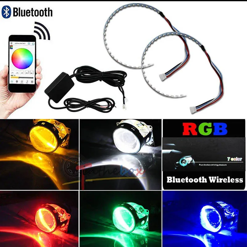 Беспроводной Bluetooth пульт дистанционного управления 15 SMD RGB светодиодный комплект