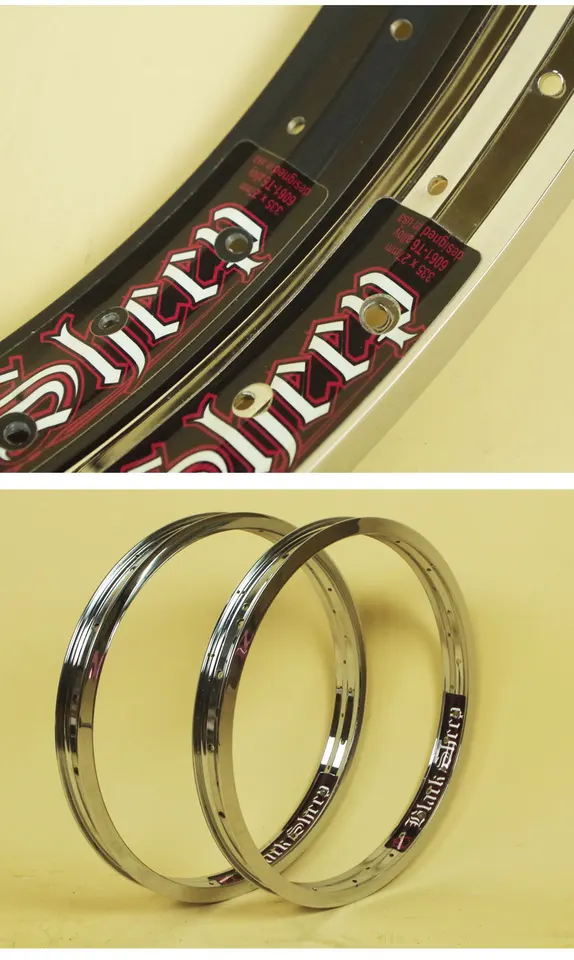 BMX 18インチ 軽量リム 36Hダブルウォールリム Bmxバイクリム、36穴