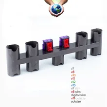 

Dyson v15v12v11v10v8v7 vacuum cleaner accessories storage rack slim bracket outsize hanger