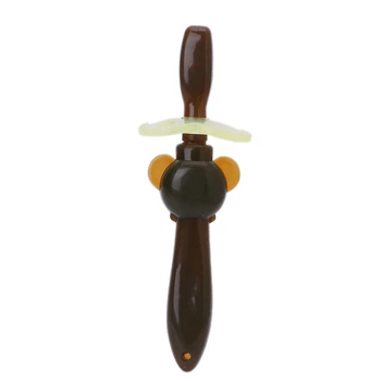 

Baby Infants Soft Safe Silicone Teether Chewable Bendable Training Toothbrush U50F