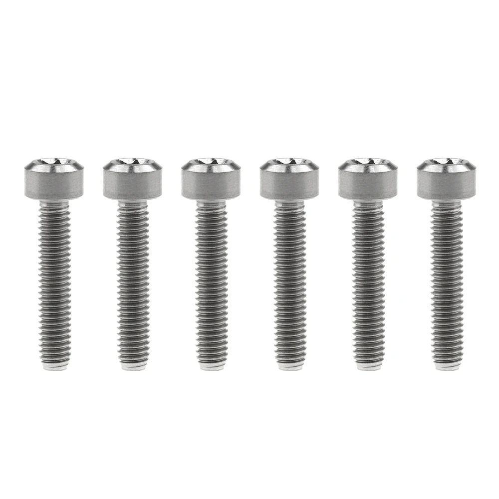 

Xingxi 6Pcs Titanium Bolts M4x20mm Plum Stigma Screw Repair Fastener