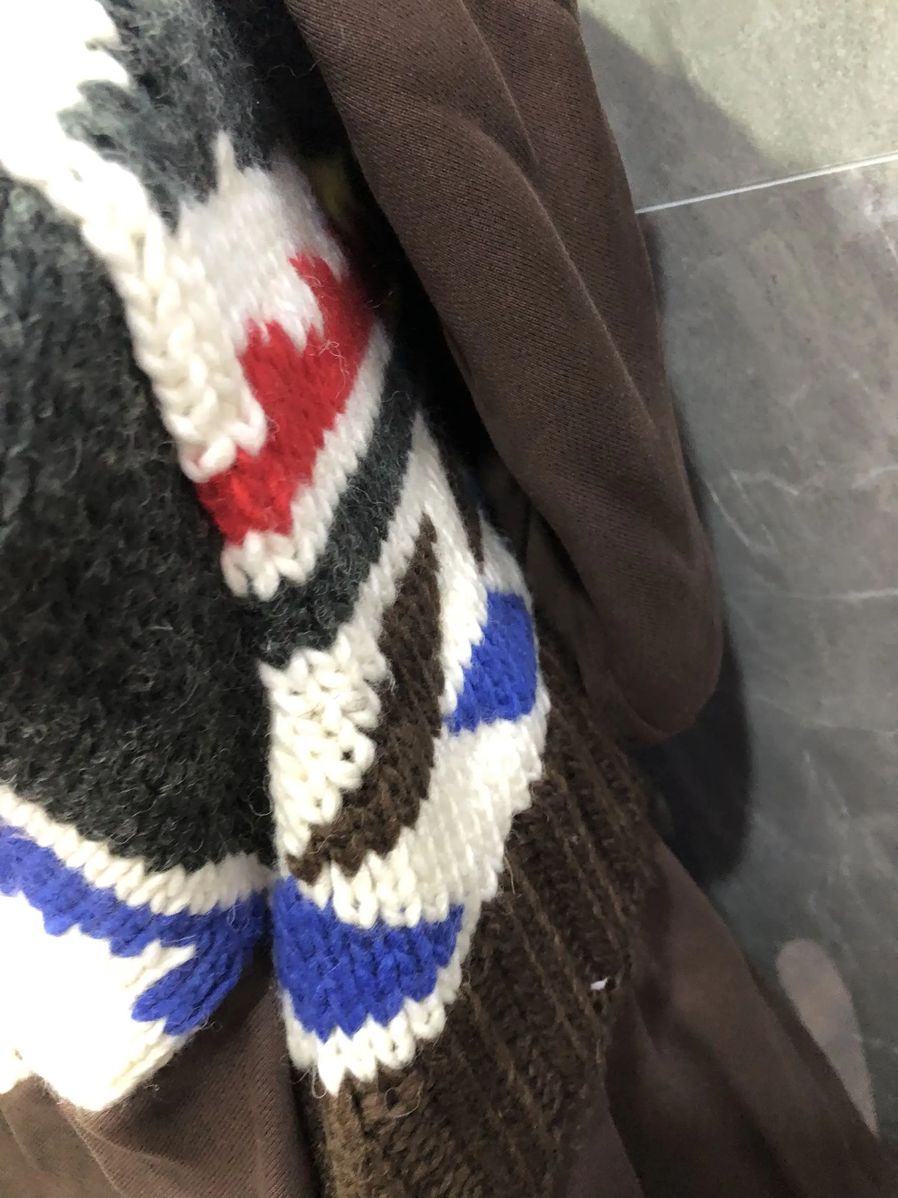 2019FW winner винтажное женское трикотажное лоскутное пальто с капюшоном, куртка, женская повседневная верхняя одежда, пальто, 2 цвета, пачка