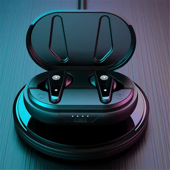 

TWS Bluetooth Wireless Headphones LED Earphones 9D Hifi Sports Waterproof Earbuds Bluetooth 5.0 Earphone Headset With Microphone