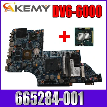 

665284-001 For HP DV6-6000 665284-001 laptop motherboard,system board