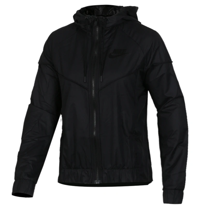 883496-010 Оригинальная спортивная куртка Windrunner от NIKE, Женский пуловер, спортивное пальто из мягкой ткани, ограниченная распродажа - Цвет: 883496-010