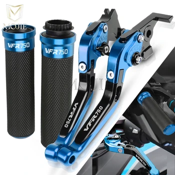 

For Honda VFR750 VFR 750 1991-1997 1996 1995 1994 1993 1992 Motorcycle Accessories CNC Brake Clutch Levers Handlebar Hand Grips
