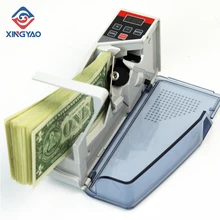 V40 Мини Портативный Удобный счетчик банкнот машина для подсчета банкнот