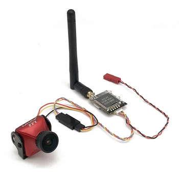 

Easy to use 5.8G FPV Set 600mW FPV Video Transmitter and CCD 800TVL 2.1mm HD 1080P 16:9 OSD FPV Camera for RC FPV drone car part