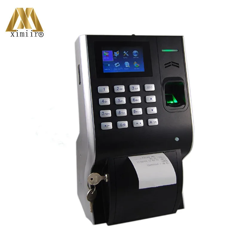 LP400 Высокое качество отпечатков пальцев посещаемость времени Термальность принтера 13,56 мГц карт IC время Запись