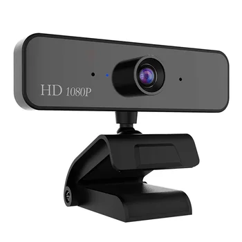 

ALLOYSEED Full HD 1080P 360 Degrees Rotatable Web Camera with Microphone Notebook USB Webcam For Laptop PC Computer