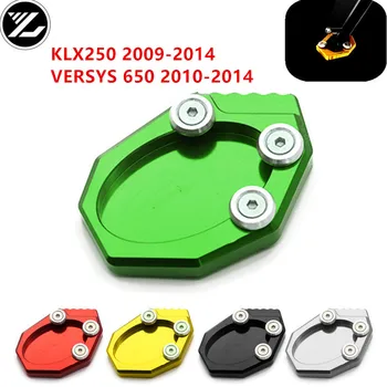 

Motorcycle Side Stand Kickstand Enlarge Extension Pad for KAWASAKI KLX 250 2009-2014 VERSYS 650 2010-2014 2011 2012 2013 2014