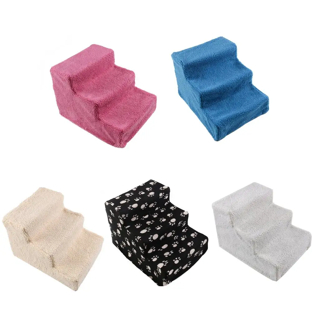 Хот-дог дом для собак лестница для домашних животных 3 лестница ступеньки для маленьких собак кошка пандус для домашних животных лестница противоскользящая Съемная кровать для собак лестницы товары для домашних животных