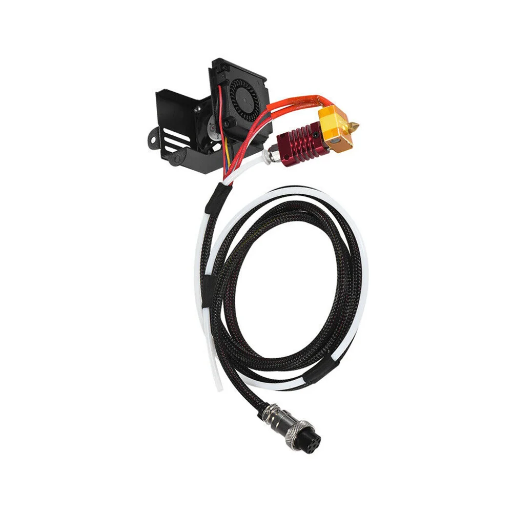 Durable Block Hot End Kit Portable 3D Printer Parts Improved 0.4mm Nozzle Extruder Assembled Tool Throat For Creality-10