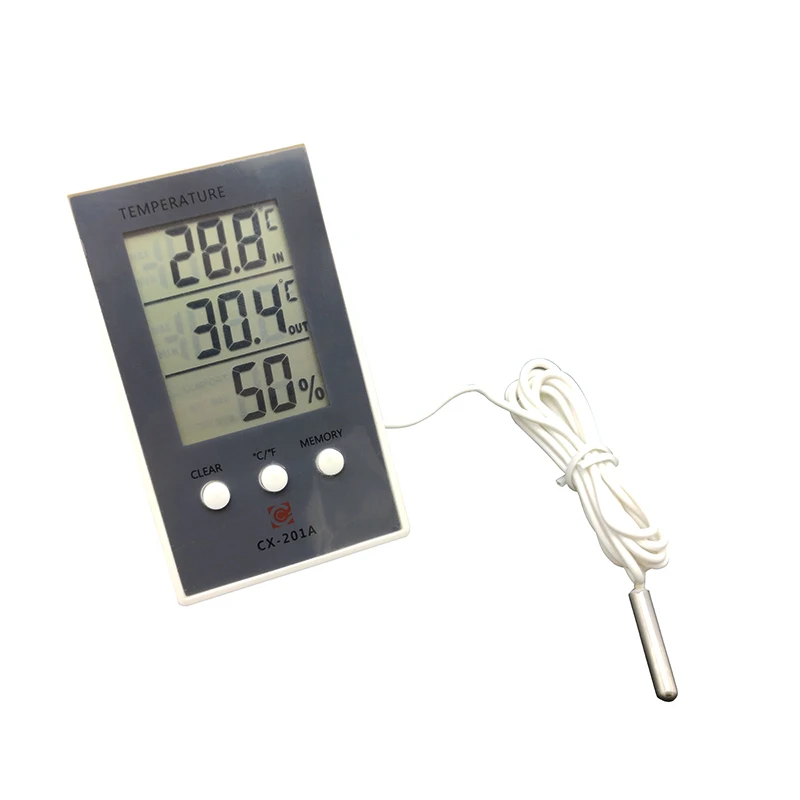 

Indoor and Outdoor Electronic Thermometer and Hygrometer Digital Thermometer Same screen display Temperature Humidity Meter