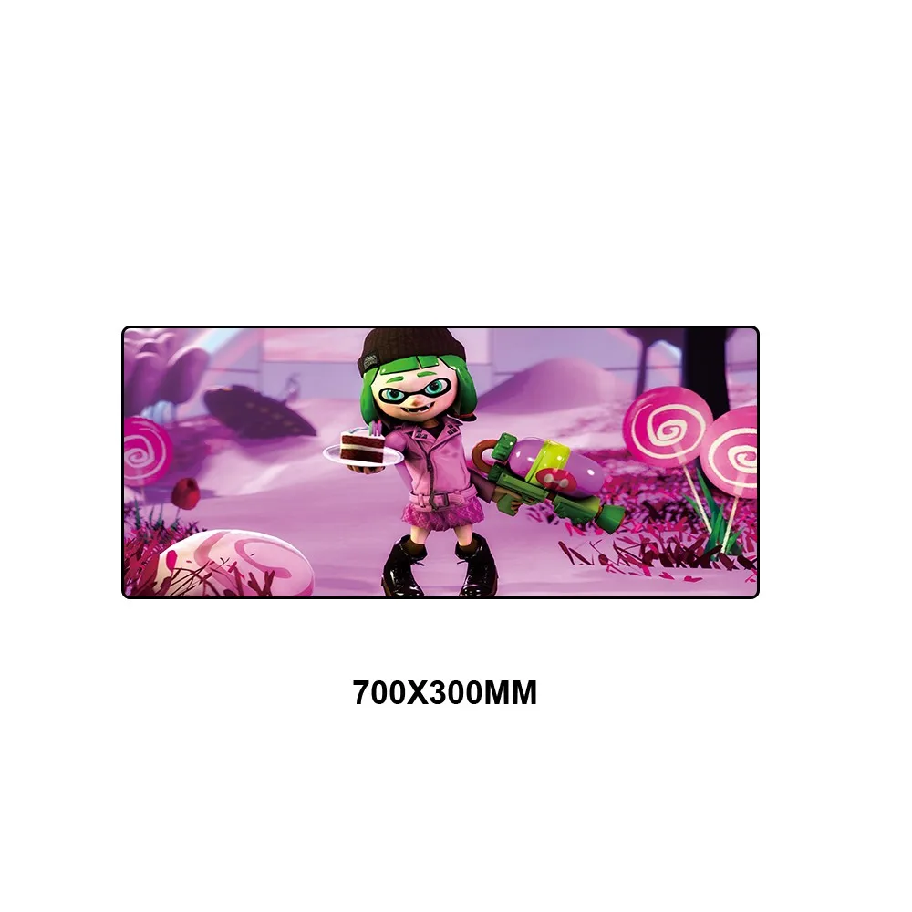 PSZS-008 Splatoon 2 игровой коврик для мыши коврик для ПК коврик для мышки с аниме компьютерная клавиатура коврик резиновый мягкий Настольный коврик под мышь для Рика и Морти - Цвет: PSZS-008