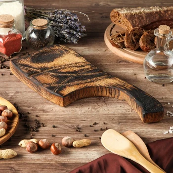 

Serving board "Old Prague", 35 x 15 cm, solid oak