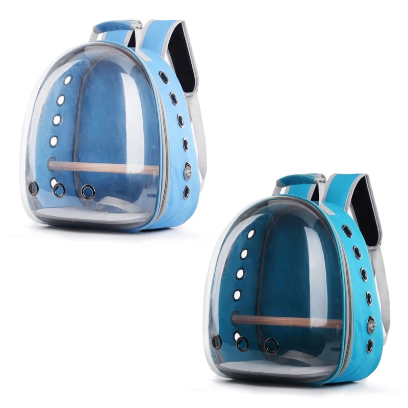 Transparent Backpack Capsule Pet-Parrot-Carrier Bird-Travel-Bag Breathable Sightseeing