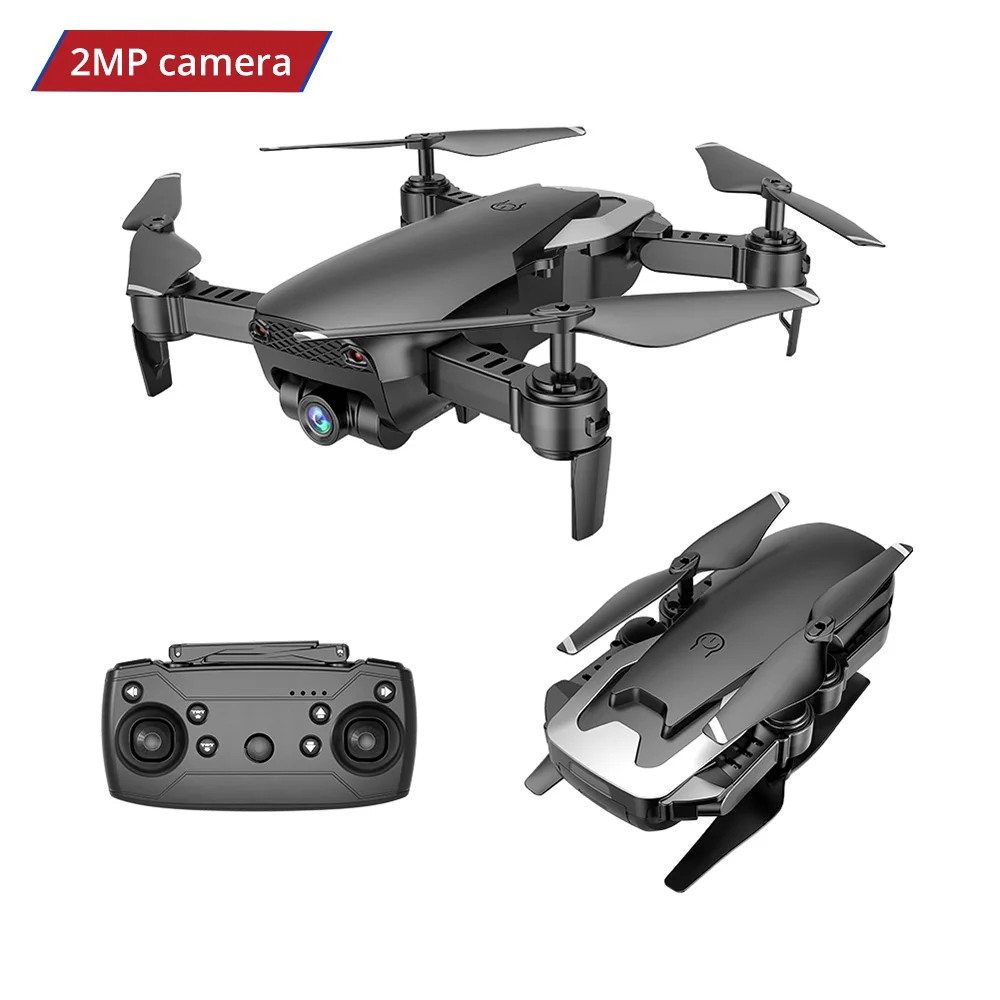 JC-RC-5-2-BK AHOHA WiFi FPV RC камера Дрон с камерой HD 1080P 480P Пульт дистанционного управления оптическим потоком RC Квадрокоптер для дрона для детей Детские игрушки - Цвет: JC-RC-5-2-BK