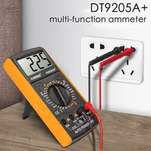 DT9205A Multimetro Digitale AC / DC Professionale Transistor Tester NCV Test Meter Analogico Auto Gamma Multimetro