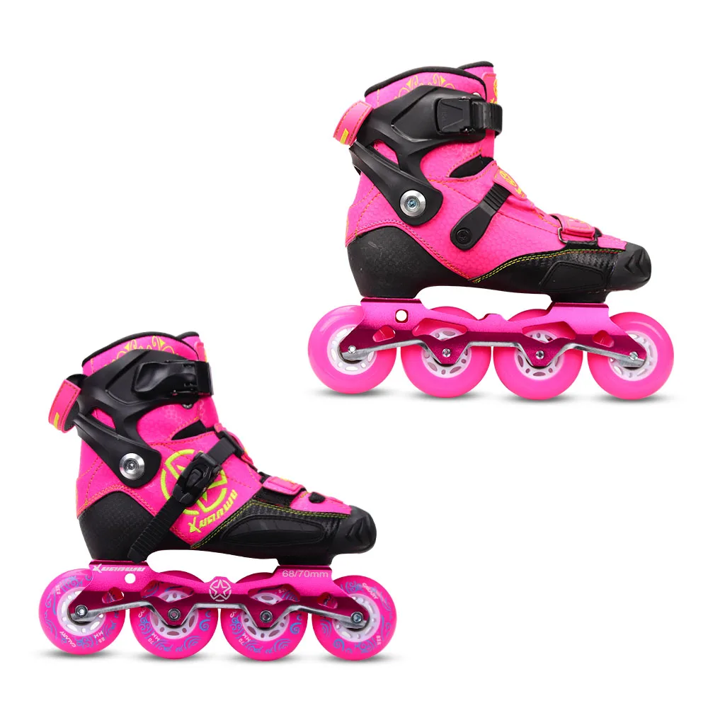 

YF YOUFU Inline Skates Roller skate shoes Adjustable Size 68-70W for kids