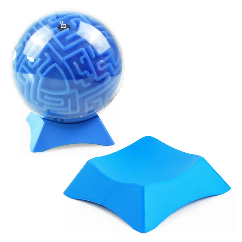 Только стенд) лабиринт шар мини 3D Волшебная головоломка интеллект и идея Perplexus лабиринт игра Лабиринт IQ подарки дисплей стенд для детей