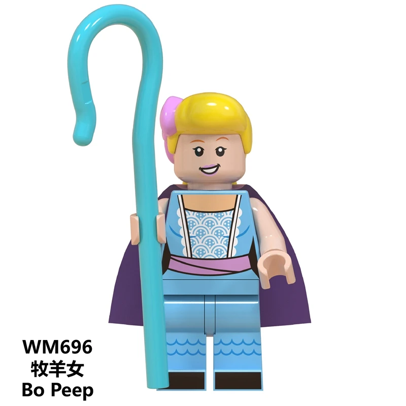 WM696 Для игрушек история Базз Лайтер Вуди Джесси инопланетяне Bulleye Hamm Rex мультфильм строительные блоки фигурки модель игрушки для Ghildren подарки - Цвет: WM696