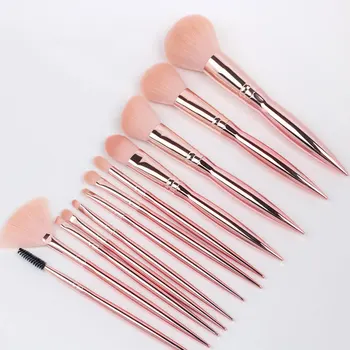 

12Pcs Brushes Cosmetic Brushes Cosmetics Brush Kit Makeup Brushes for Lady Home Makeup Women
