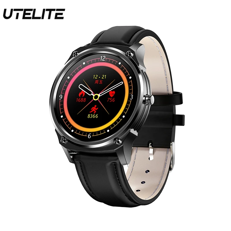 

UTELITE MX2 Smart Watch Full Touch Screen IP68 Waterproof Bracelet Sleep Monitor Shutter Message Push Reminder Smart Clock Band