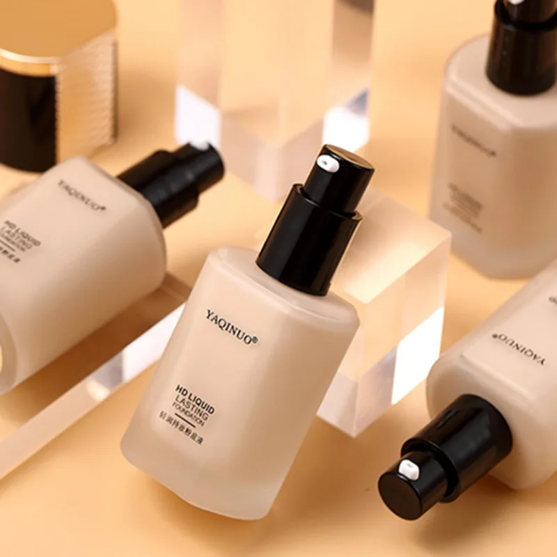 New Arrive Liquid Foundation Makeup Long-lasting Moisturizing Cover Blemishes Brighten Skin Color Foundation Liquid