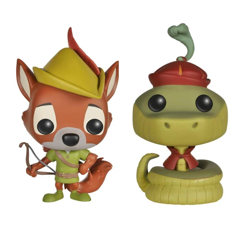 Robin Hood & Sir Hiss виниловые куклы фигурка модель игрушки 10 см |