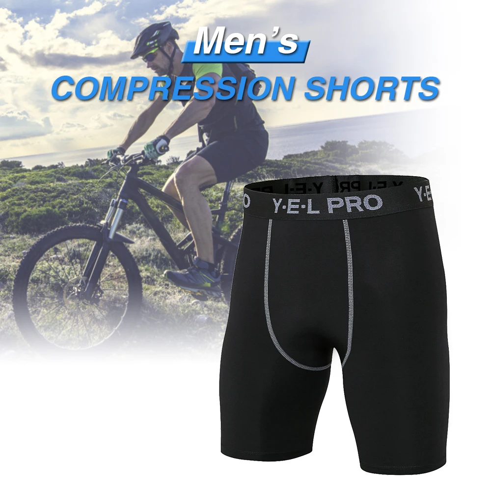 

3 Packs Men Sports Shorts Fitness Running Jogging Shorts Underwear Breathable Boxer Briefs Compression Shorts Gym Clothing