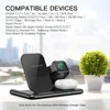 Wireless Charger Station 15W Fast Wireless Charging Dock 4 in 1 for iPhone 12 11 Pro XR XS X Apple Watch 6 5 4 3 Airpods Pencil ► Photo 2/6