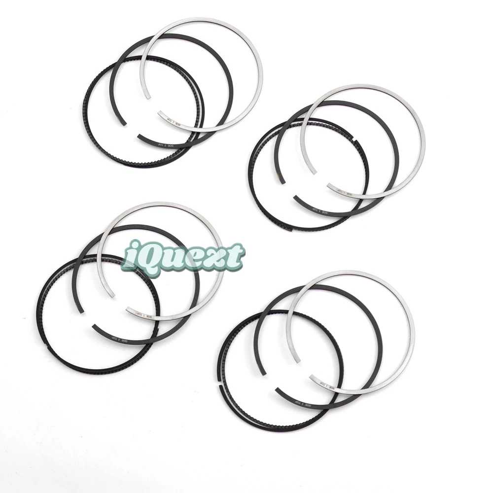 Piston Rings Set 4x For 11257562457 Bmw 120i 320i E46 E90 E91 E92 E81