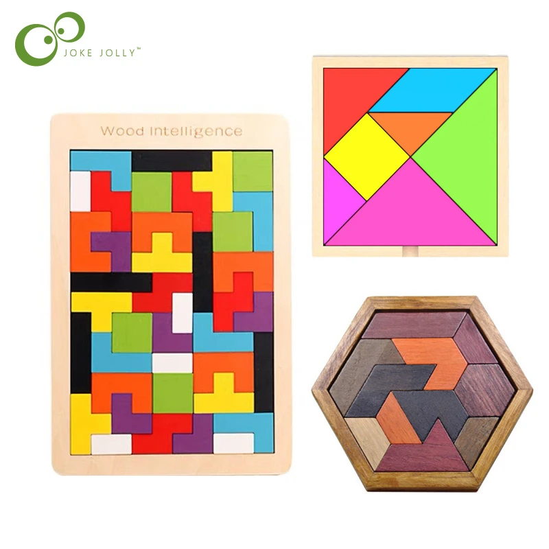 geometric puzzle board