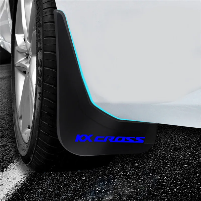 4 шт. расширитель крыла автомобиля для Kia KX Cross Брызговики передние задние брызговики автоматические Брызговики аксессуары для брызговиков