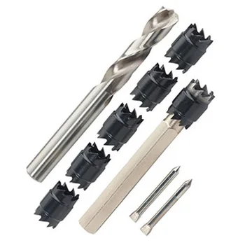 

10Pcs/set Double Sided Rotary Spot Weld Cutter Remover Drill Bits Cut Welds Kit